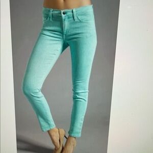 NWT Joe's Jeans Skinny ankle Jeans in Light Teal